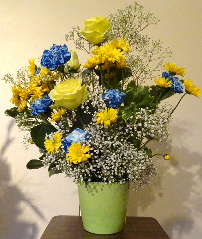 Flowers from Andrew Law and Family