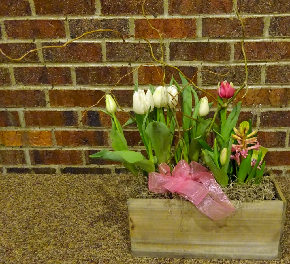 Flowers from Sue, Alexis, and Taylor