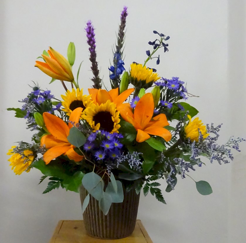 Flowers from Cathie and C.D.
