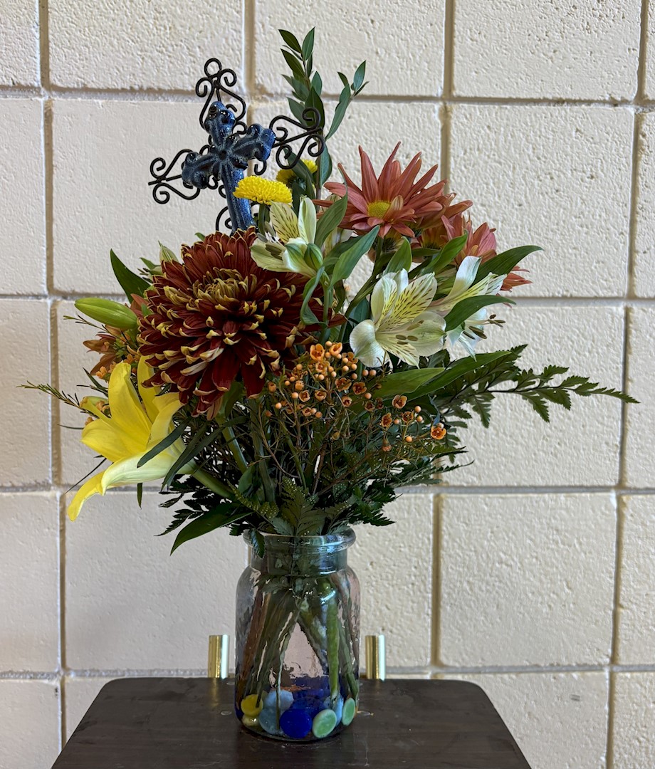 Flowers from The Freudenbergs: John, Connie, Sean, Kaitlyn, Braxton, Richard, and Kay