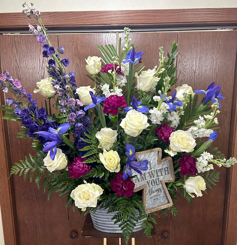 Flowers from Rick and Patt and Sarah Hustead
