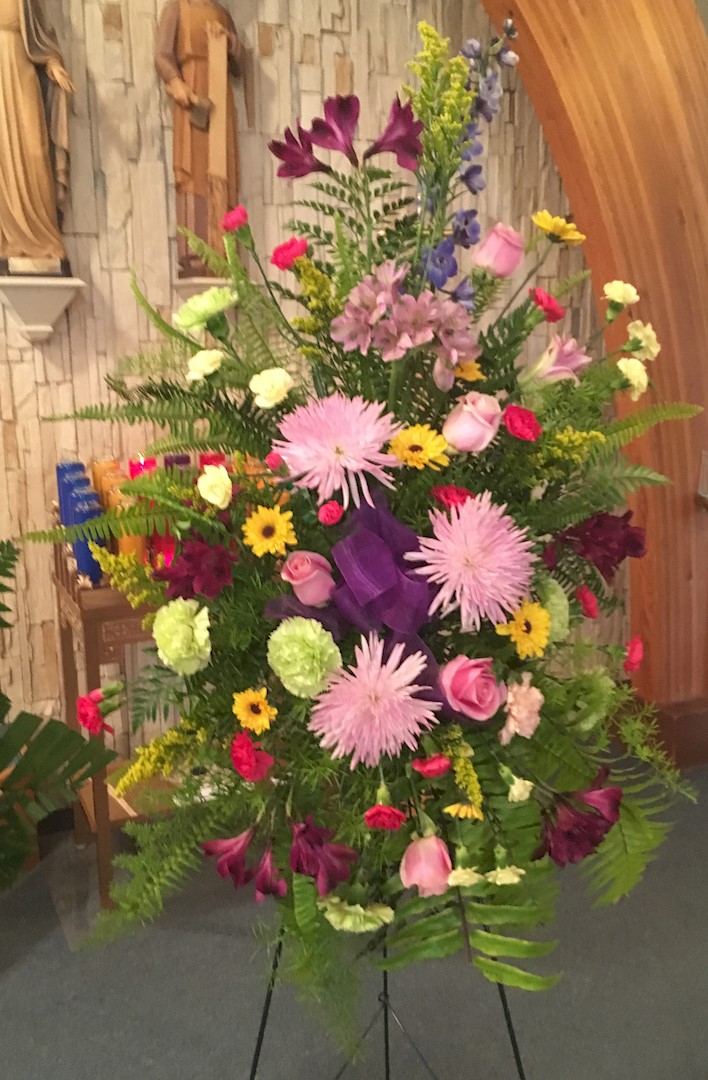 Flowers from Marcie, Cheryl, and Lois
