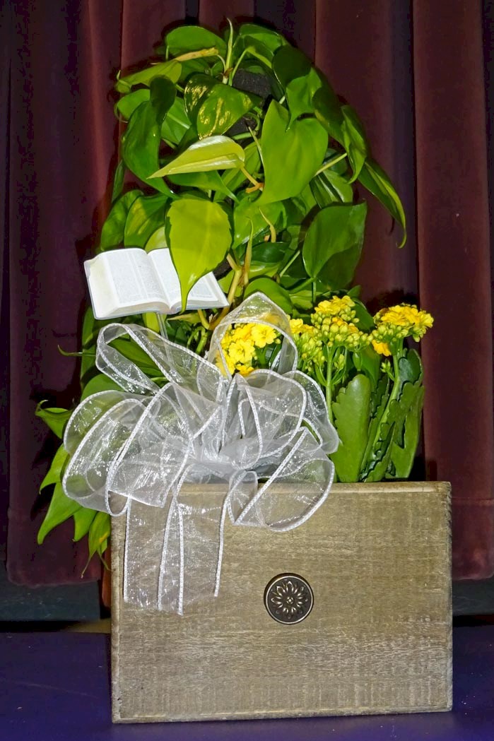 Flowers from The Wednesday Night Ladies Bible Study Group