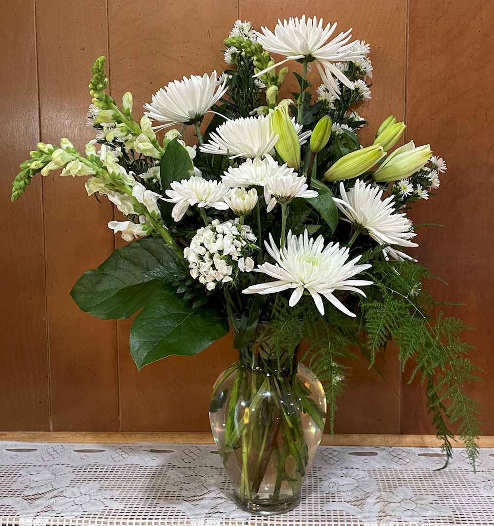 Flowers from Kelli, Dwight, and Jane