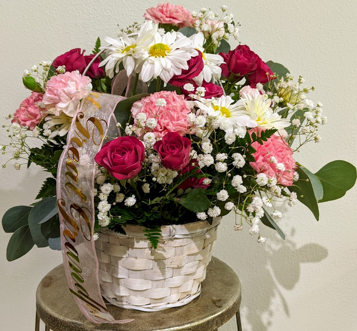 Flowers from Family - "Great-Great-Grandpa"