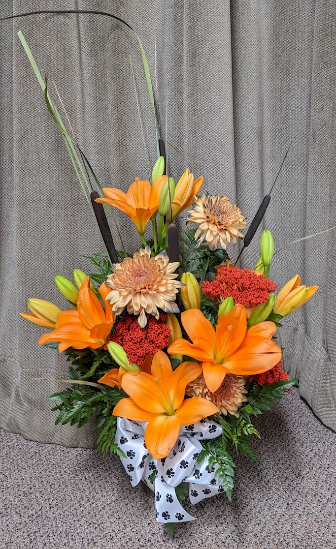 Flowers from Philip High School Volleyball Team