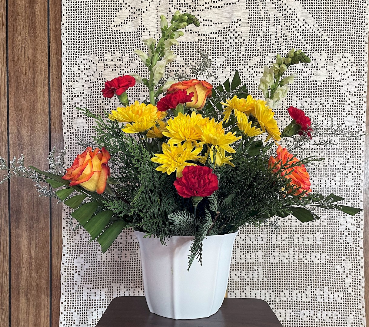 Flowers from Phyllis Ferren and Family