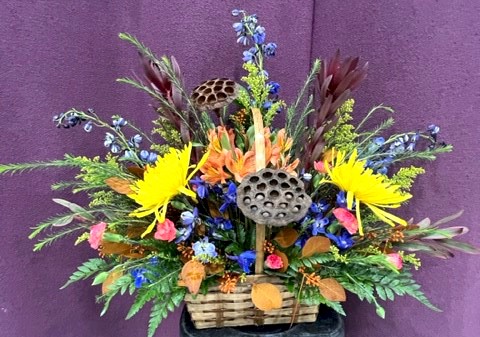 Flowers from Paul Thorstenson and Barbara Carr