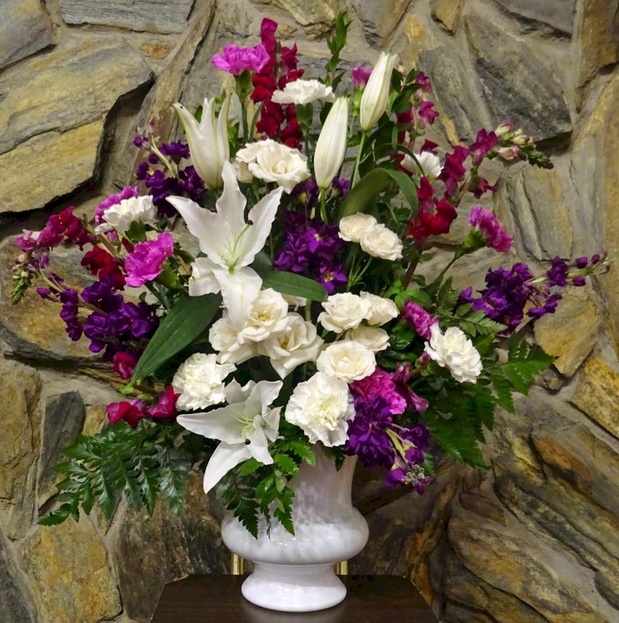 Flowers from Karla, Jenny, and Scott McInnis