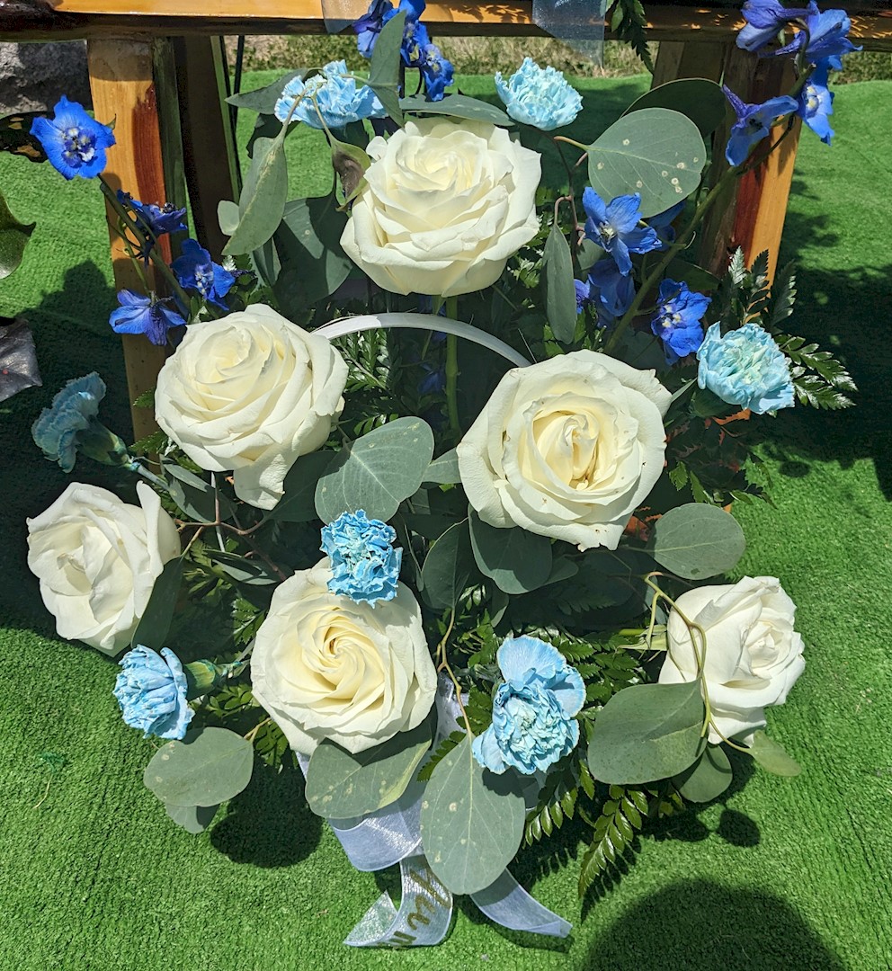 Flowers from Robert Spears and Girls