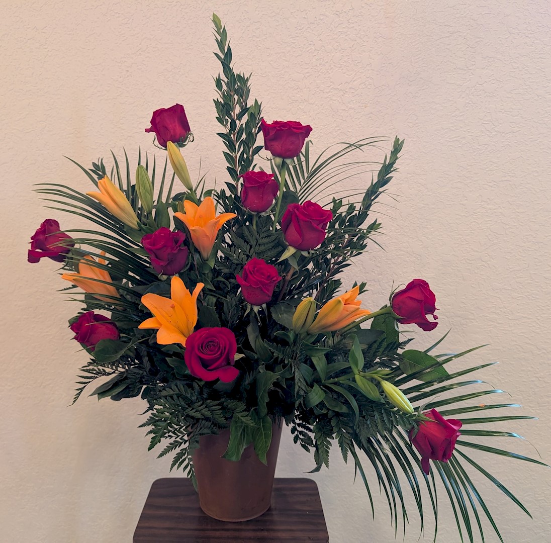 Flowers from Pat and Rosemary Trask and Family