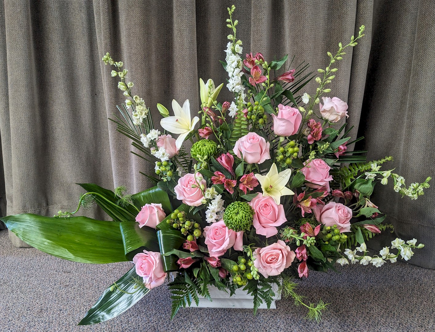 Flowers from Thor, Jackie, and Royce and Jeff Long