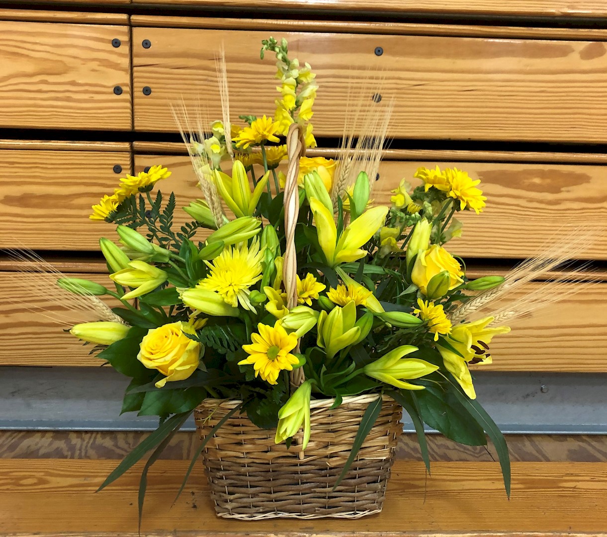 Flowers from Jim and Kathy; Brandon, Sanna, and Family; Brice and Family; Preston, Bailey, and Family