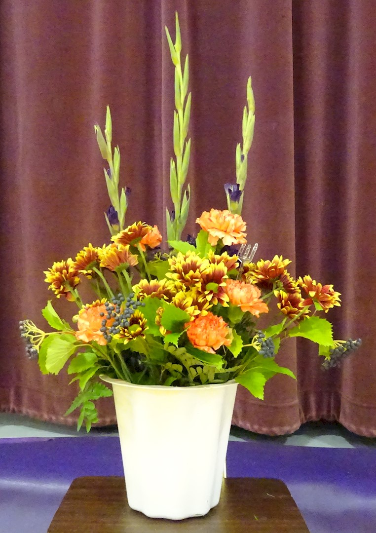 Flowers from Cindy, Jennie, Kim, Jen, and Darcie