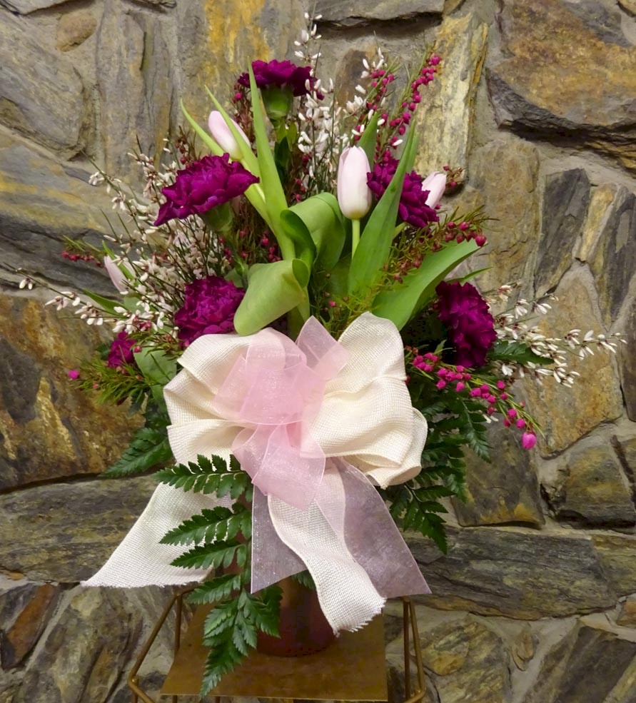 Flowers from Dan and Cindy Hauk and Neal and Becky Drury