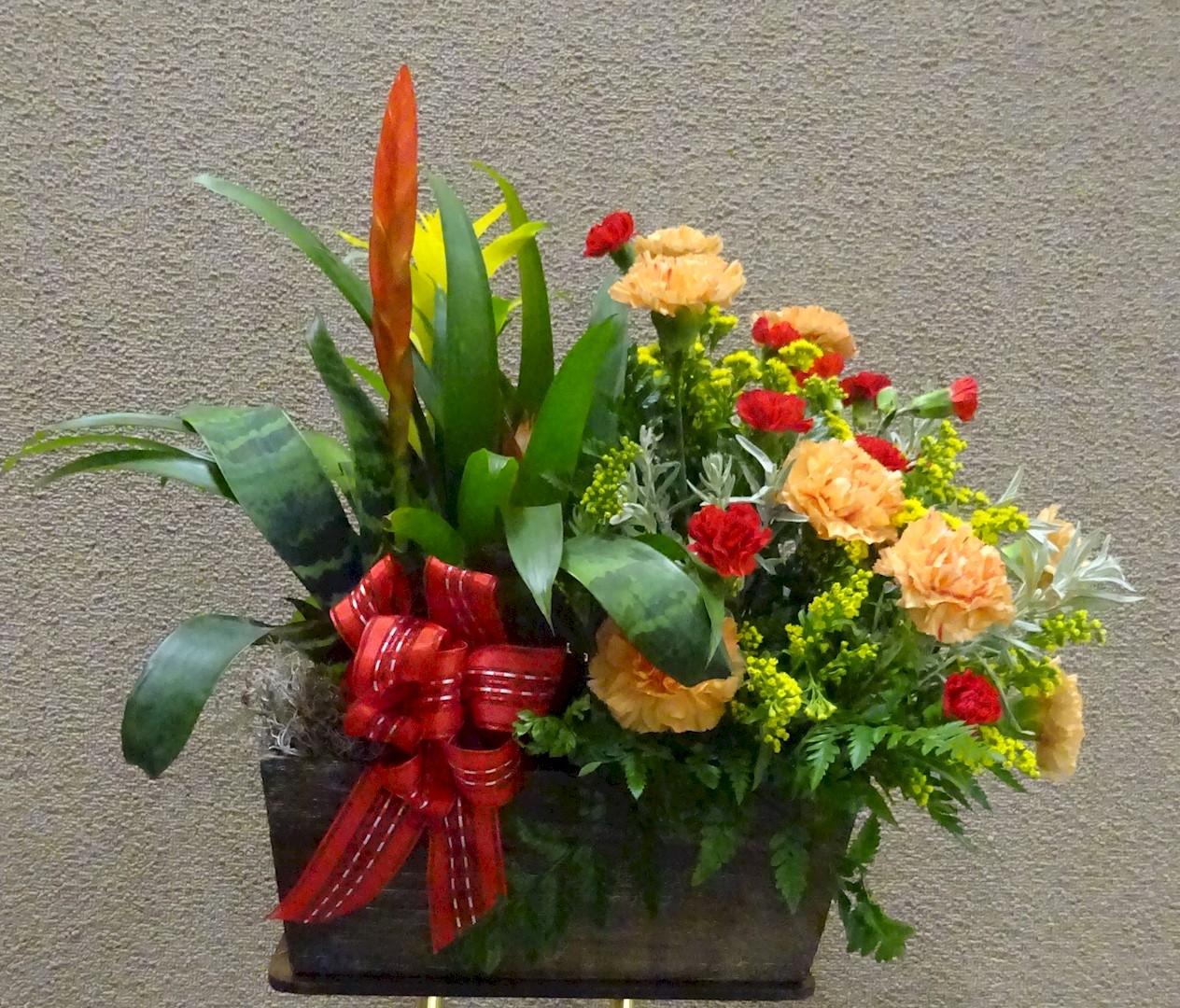 Flowers from Chris, Matt, Bubba, Bob, and Josh