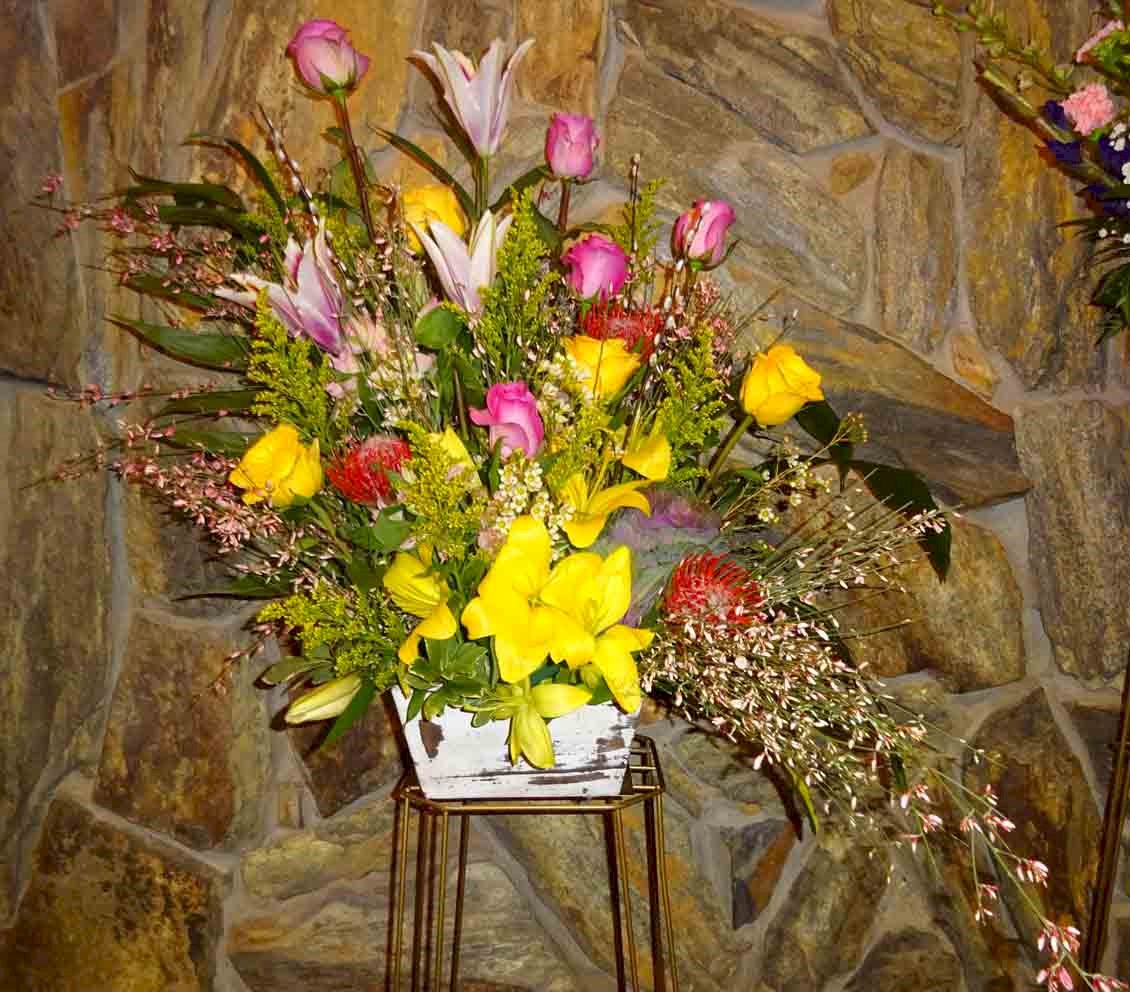 Flowers from Jeff's Family