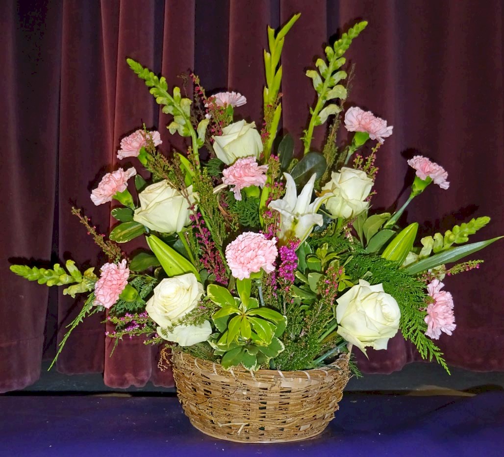 Flowers from Harold & Ruvonne Dennis, Dana DeVries, Rick & Ronda Dennis, and Dean & Michelle Dennis