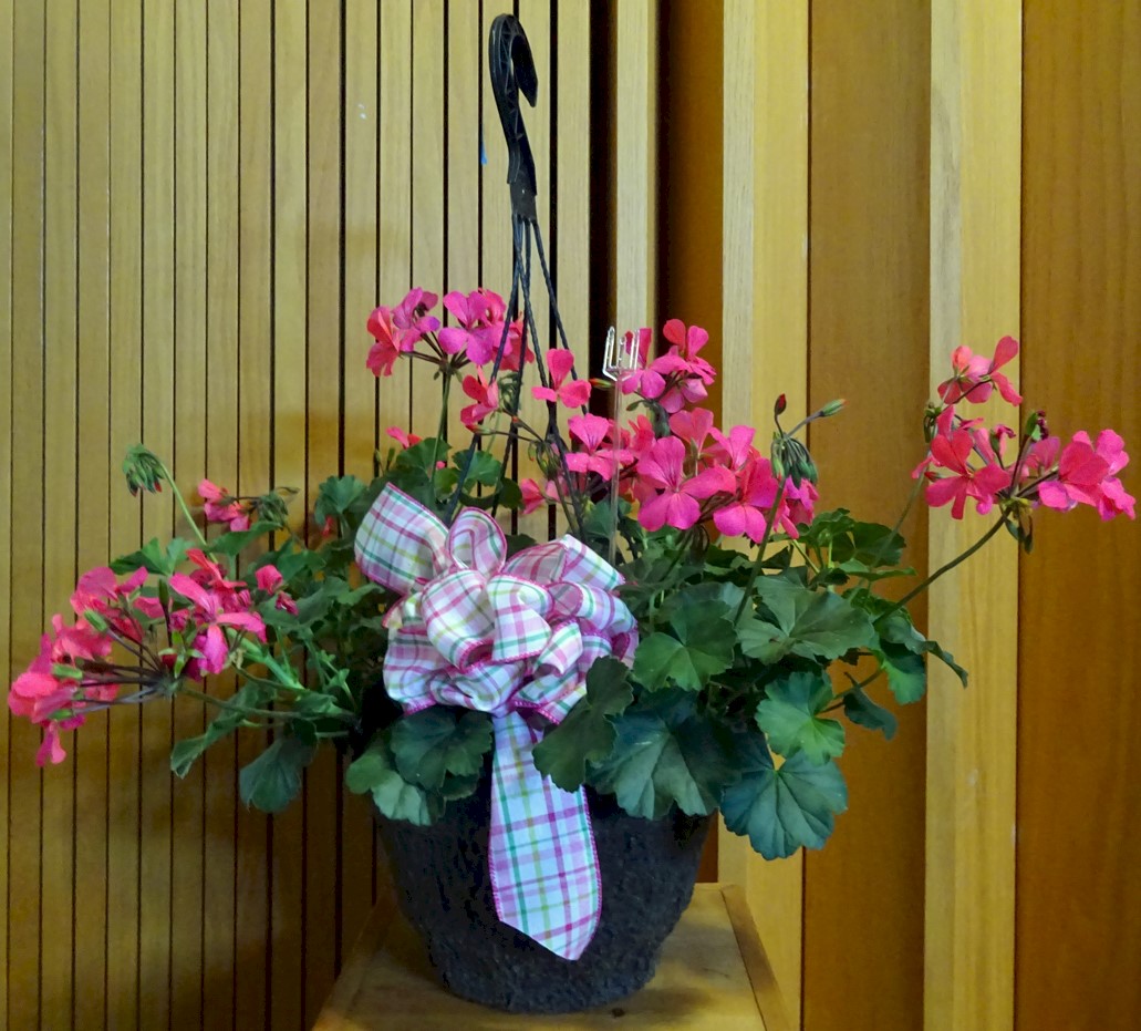 Flowers from Tom and Lorrie Foster