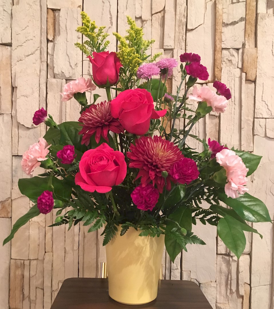 Flowers from Jenny, Chad, Ella and Gracie and Penny and Mike
