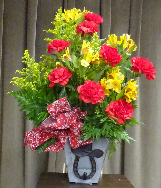 Flowers from Terry, Lori, Jennifer, and Kelli Gropper