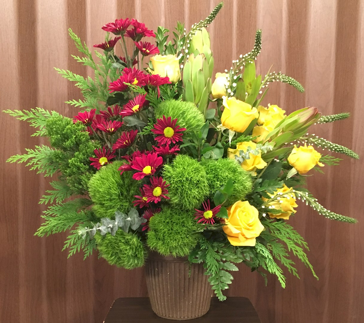 Flowers from Judy and Craig and Brenda Christiansen