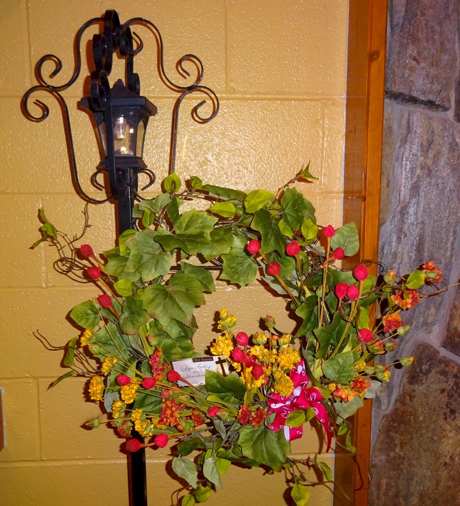 Flowers from Roger & Kathy and Families