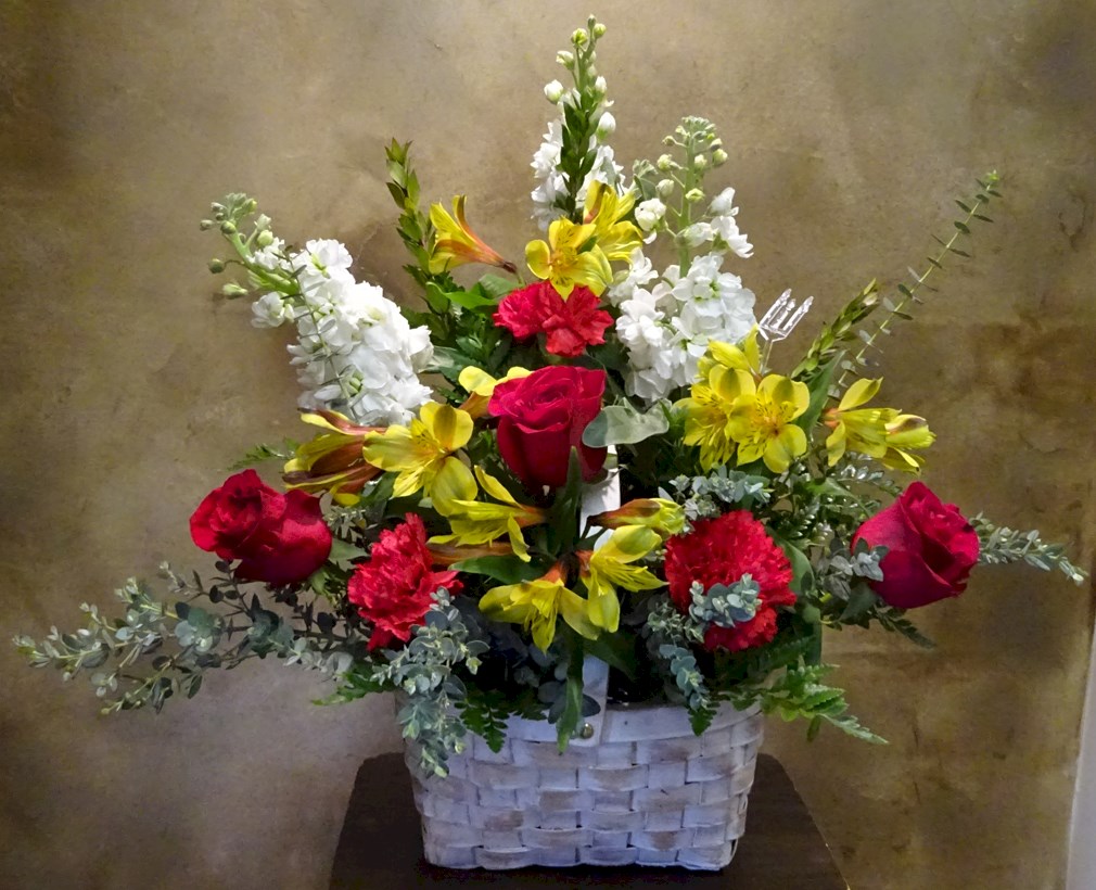 Flowers from Don & Jerry Carley and all the Steakhouse employees