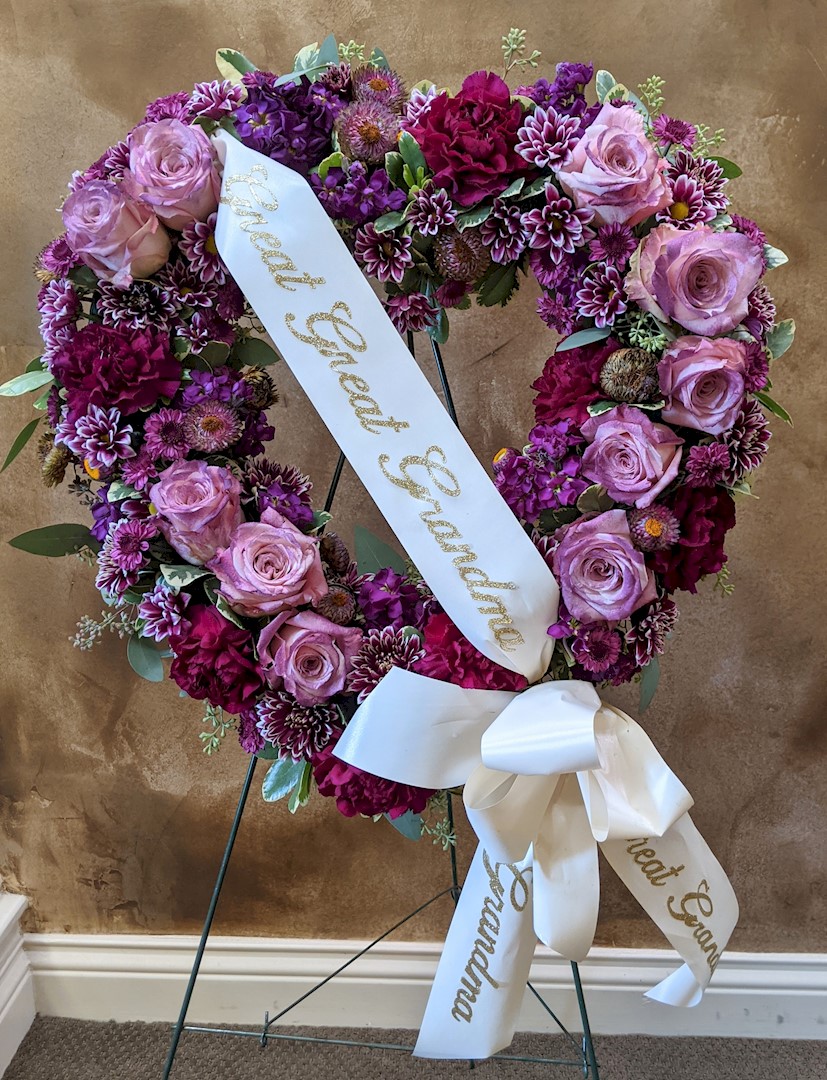 Flowers from Family - "Grandma" "Great-Grandma" "Great-Great-Grandma"