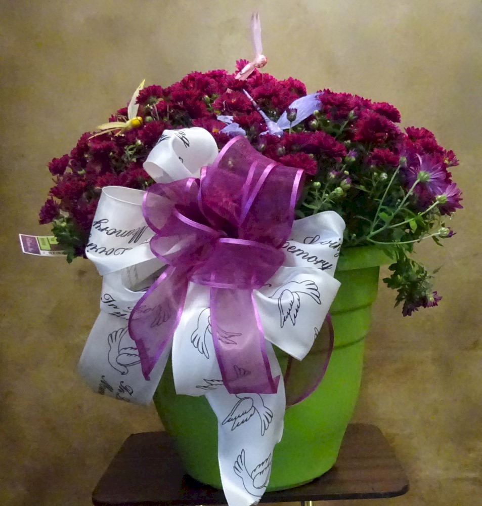 Flowers from Janet, Kenny Lurz and Family