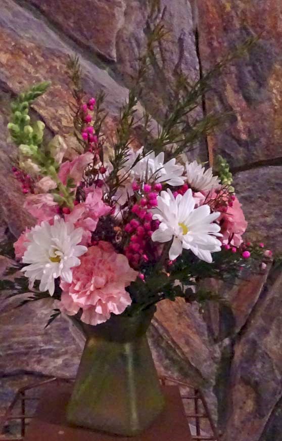 Flowers from 40&8 Voiture 522