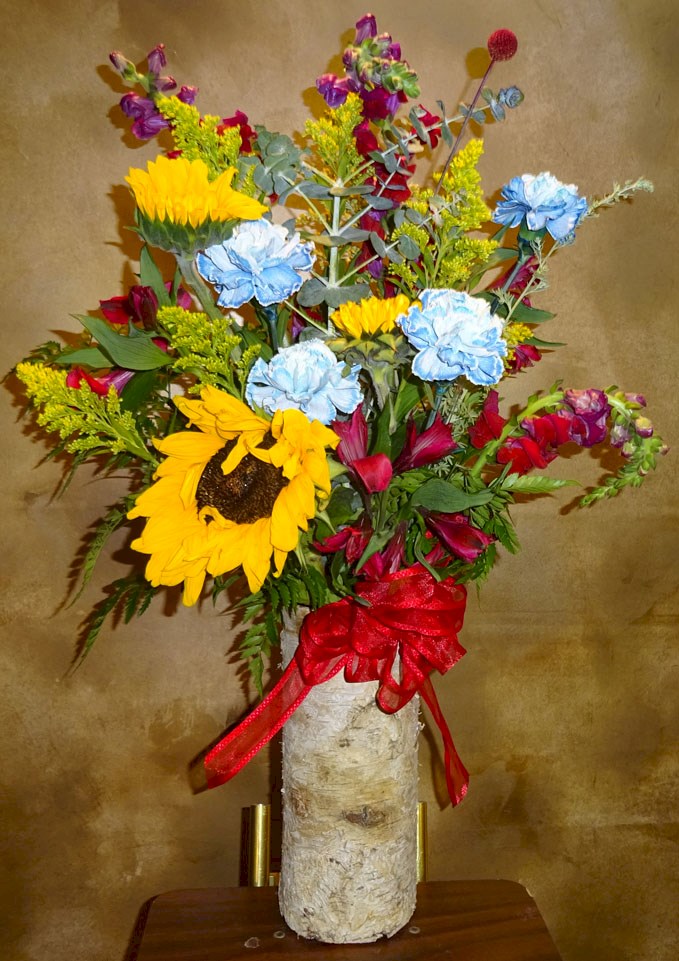 Flowers from Carl, Norm, Sheri. and Susie Beese