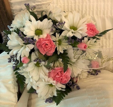 Flowers from Family - "Great-Grandpa" - Rachel, Hunter, Archer, Sophia, and Tessa