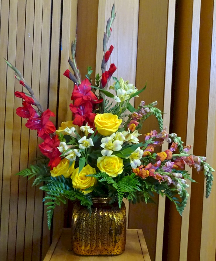 Flowers from Beth and Norman