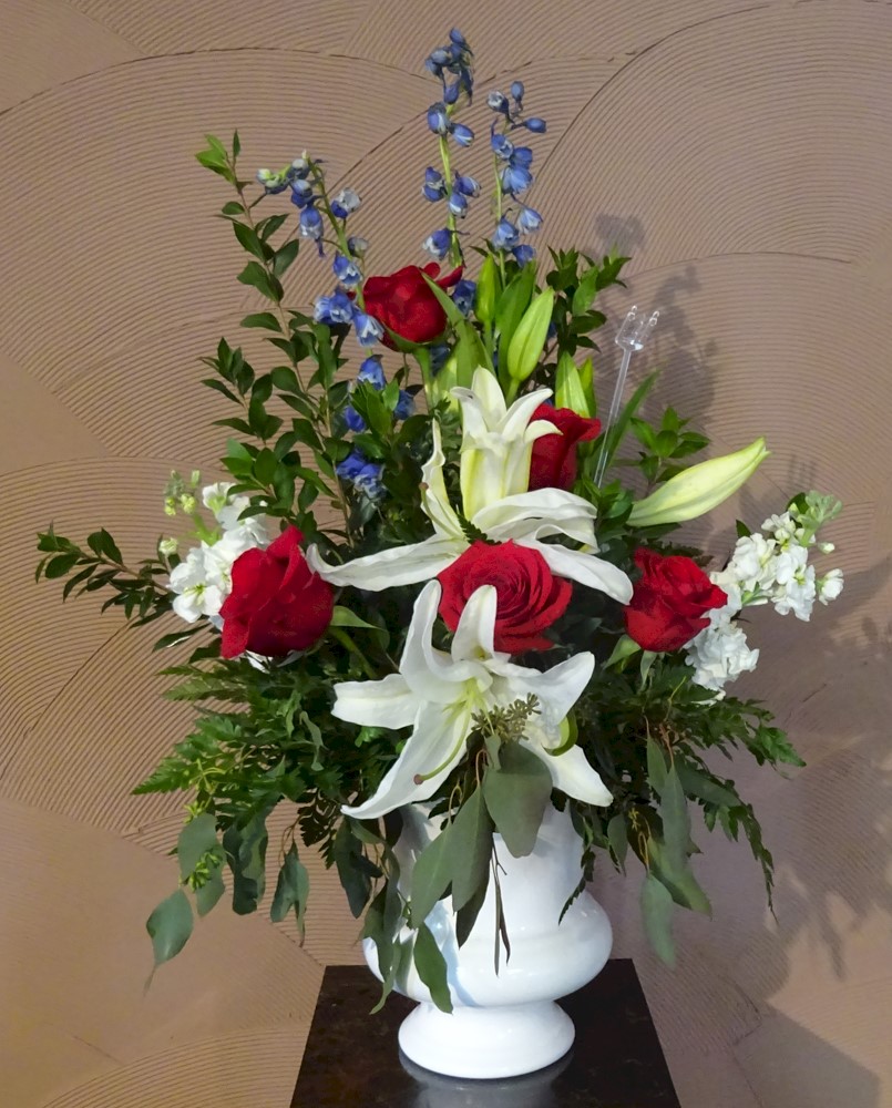 Flowers from Chuck & Janet and Family