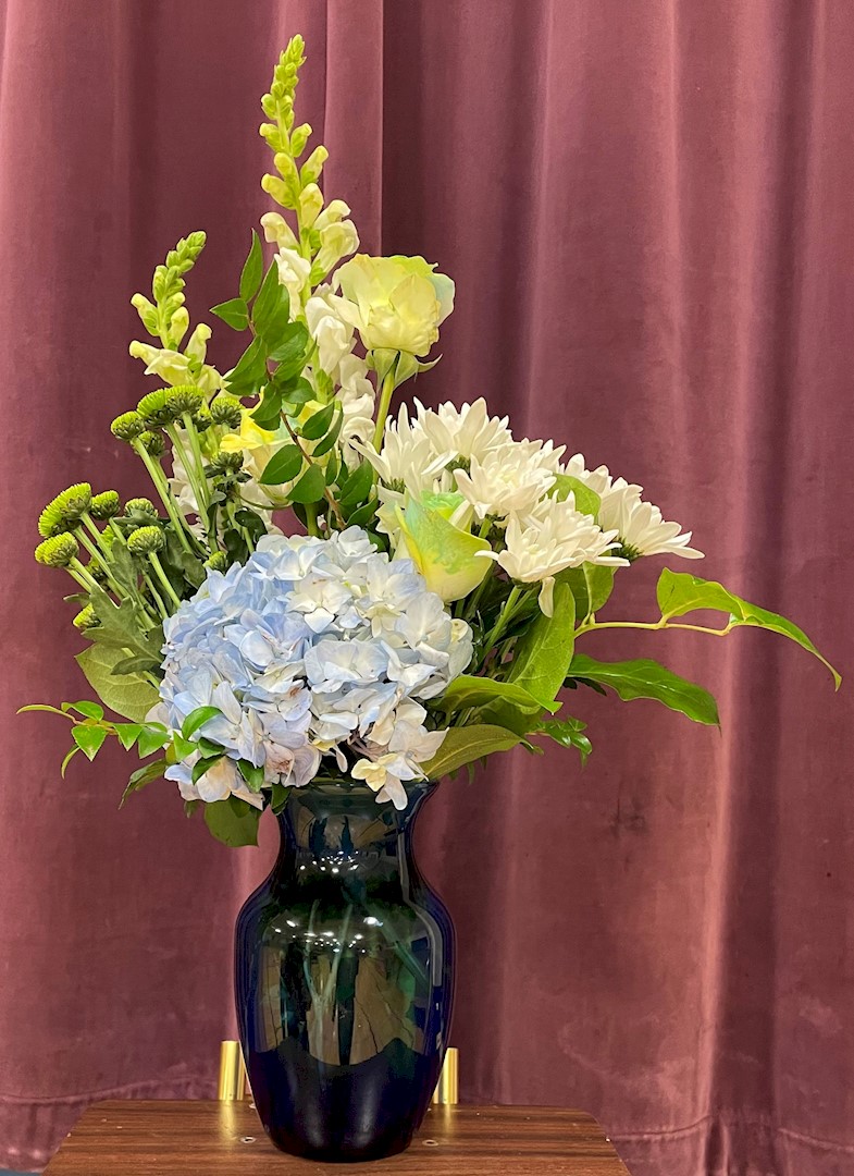 Flowers from Mike and Anna Dewey and Baby Mia