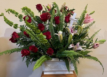 Flowers from Rick, Patt, and Sarah Hustead