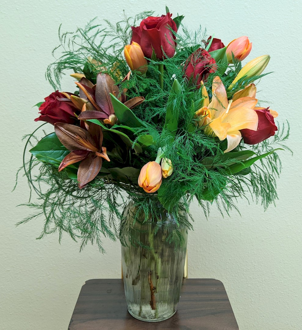 Flowers from Pat and Rosemary Trask