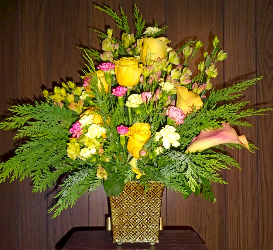 Flowers from Jim and Jean Johnson and Family and Ann and Butch Kitterman