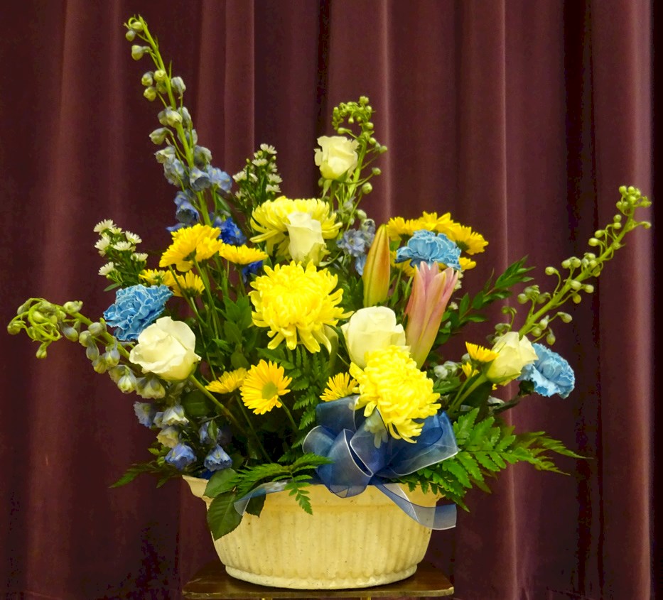 Flowers from Kenny & Doris and Jay Grubl & Darcy
