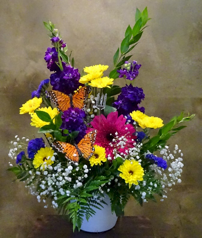 Flowers from 4th Avenue Floral - Dan and Cindy Hauk