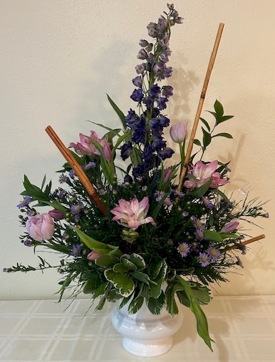 Flowers from Doug and Justine Estes