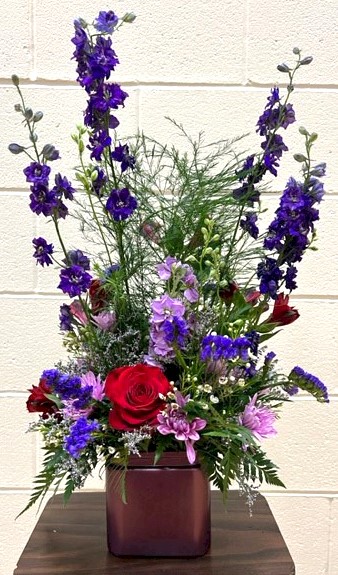 Flowers from Pat and Jackie Heathershaw