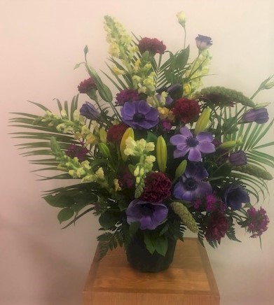 Flowers from Doug, Fay, and Family; Dan, Cindy, and Family; and Duane, J'nai, and Boys