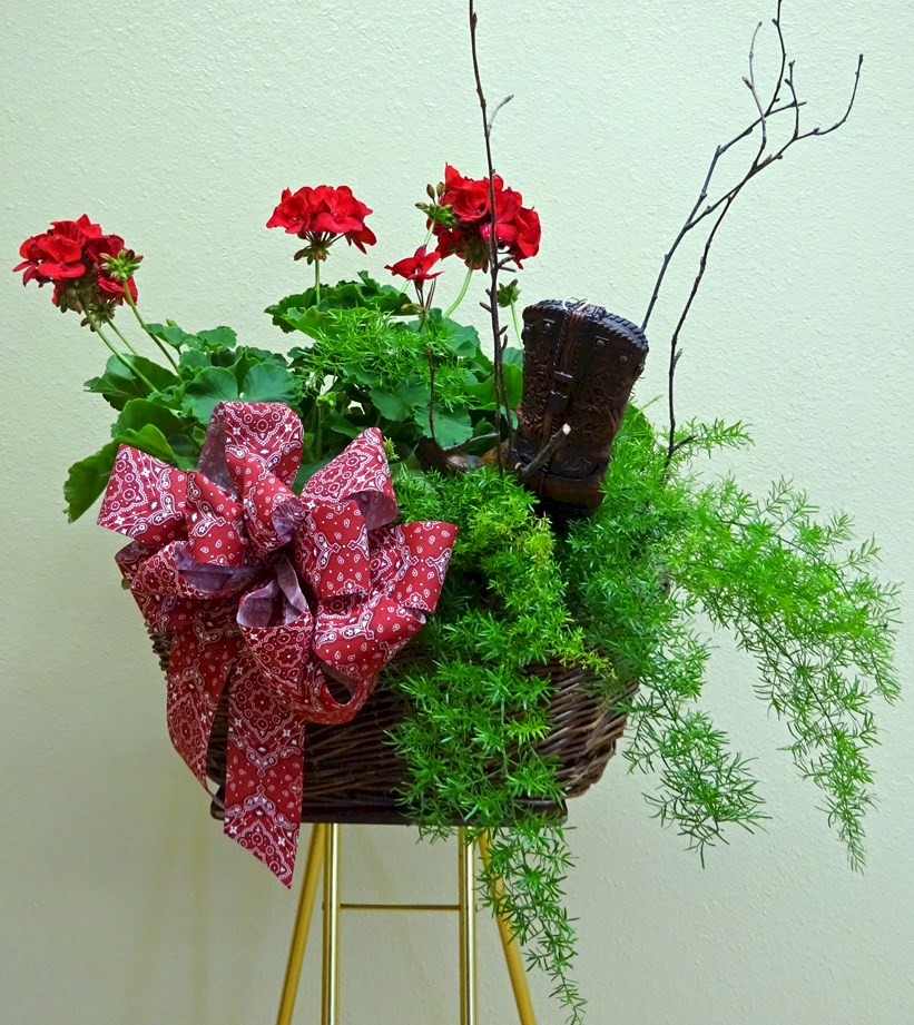 Flowers from Arvin & June, Jan, Stacy & Zach, and Greg