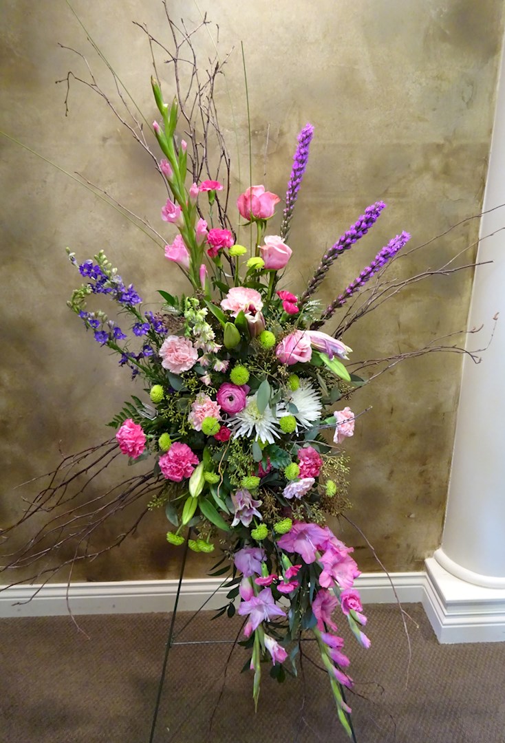 Flowers from Doris Billington, Steven, Jack Billington, and Family