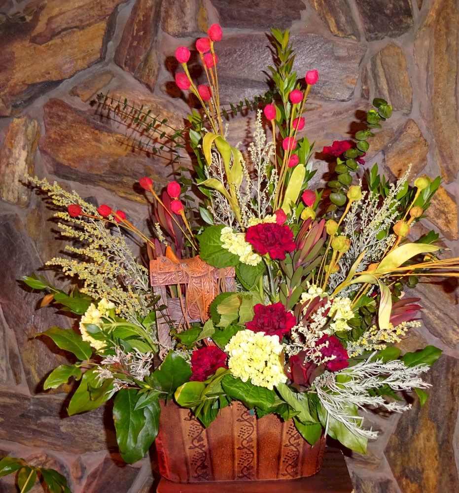 Flowers from Patterson Family
Debbie, Roul and Bob