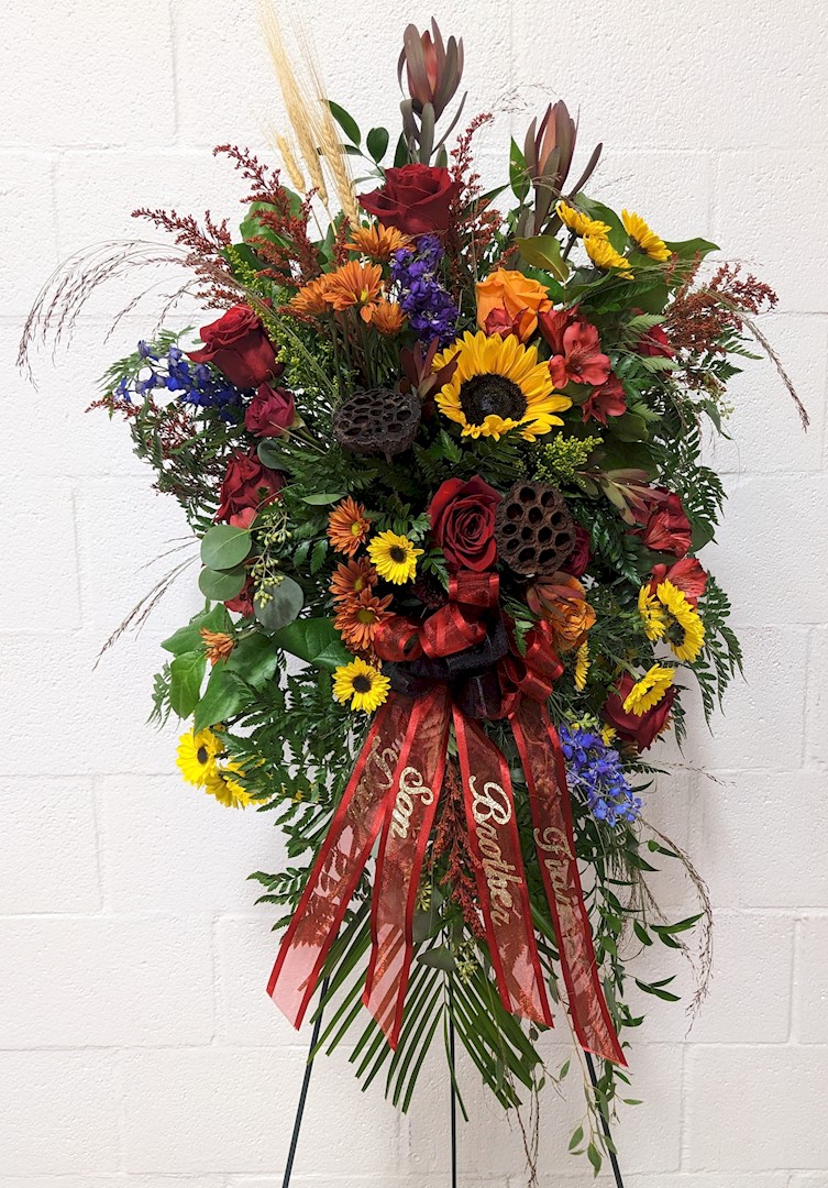 Flowers from Family - "Dad" "Son" "Brother" "Fiance"