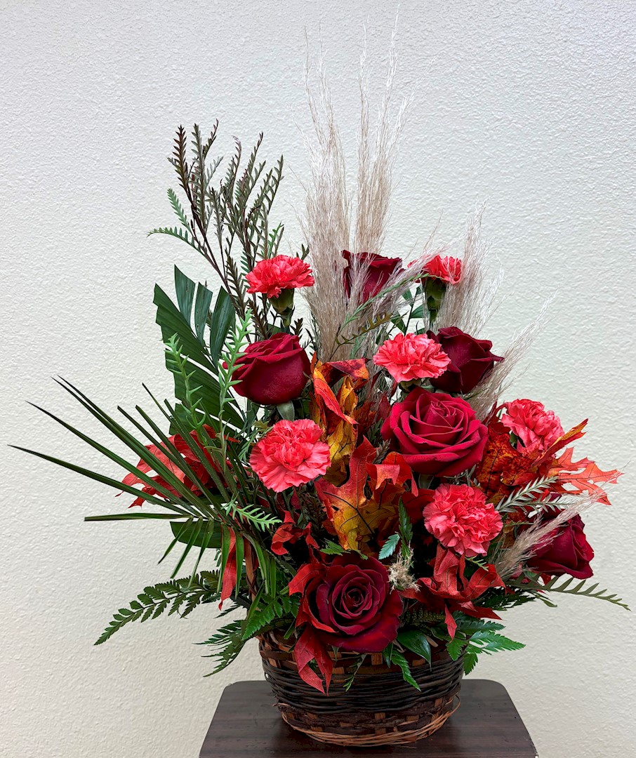 Flowers from Mariah, Teagan, Tanya, Becca, Carrie, Marsha, and Justina