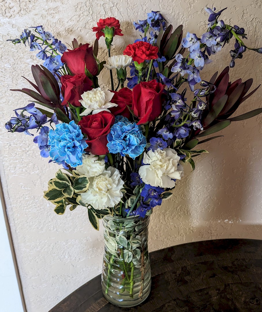 Flowers from Bunky, Nick, and Knotik Family